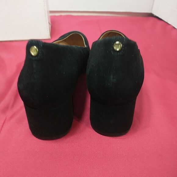 Cole Haan The Go-To Pump Women’s Size 9.5B Black Croc Leather / Suede Heels. - Picture 5 of 9